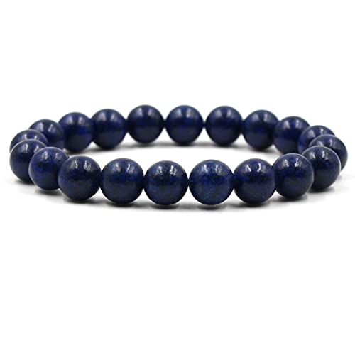 ZCCZJS Herrenarmbandperlen, 10 -mm -Steinarmband -Stretchperlenarmbänder für Frauen 19 cm von ZCCZJS