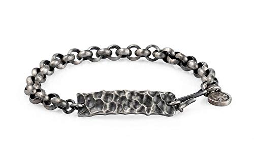 ZCCZJS Hip Hop S925 Thai Silberschädel Armband, Retro Punk Boy Girl Paar Armband Weihnachtsgeburtstag Geschenkbox Geschenkbox von ZCCZJS