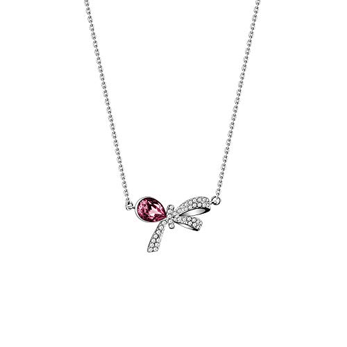ZCCZJS Kristallbogen Halskette Frauen Einfacher Schlüsselbeutelkette Anhänger Accessoires ZCCZJS Kristallbogen Halskette Frauen Einfacher Schlüsselbeutelkette Anhänger Accessoires von ZCCZJS