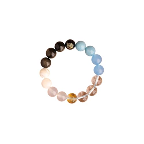 ZCCZJS Kristallperlen Feng Shui Armbänder für Männer Männer, fünf Elemente Natursteine Glücksarmbänder zur Meditation, Schutz Stretch Armband Anziehen Reichtum und viel Glück Schmuck Geschenke ZCCZJS Kristallperlen Feng Shui Armbänder für Männer Männer, fünf Elemente Natursteine Glücksarmbänder zur Meditation, Schutz Stretch Armband Anziehen Reichtum und viel Glück Schmuck Geschenke von ZCCZJS