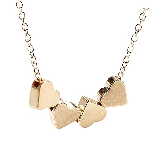 ZCCZJS Mädchen Accessoires 1PC Creative Retro Legierung Herzarmband für Frauen Charme Handgelenk Kette Mode Schmuck für die tägliche Halskette von ZCCZJS