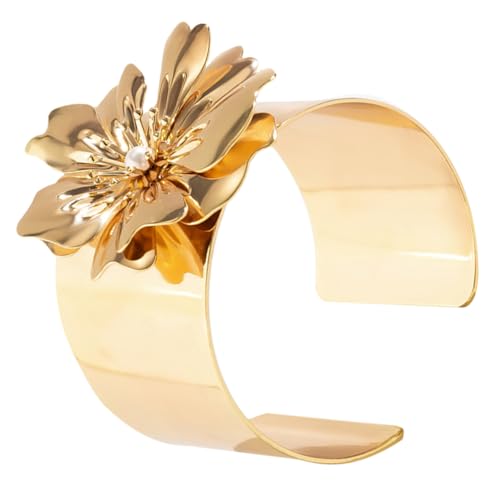ZCCZJS Mädchen Accessoires elegantes Armreif Armband Mode Schmuck für Frauen Blumendesign Verstellbare Halskette ZCCZJS Mädchen Accessoires elegantes Armreif Armband Mode Schmuck für Frauen Blumendesign Verstellbare Halskette von ZCCZJS