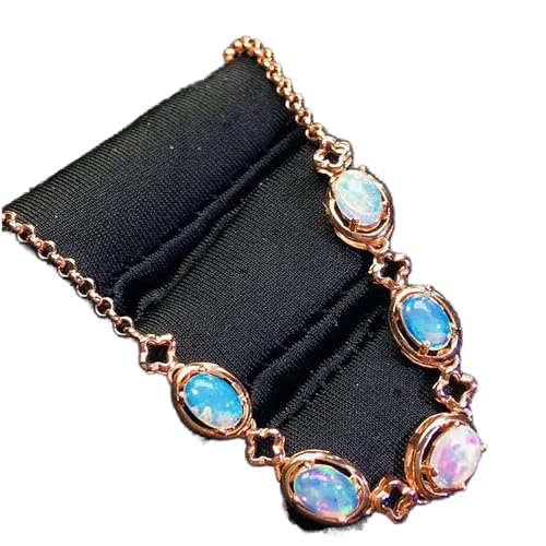 ZCCZJS Opal Das beste Geschenk für Ihr geliebtes Mädchen Opal Armband 925 Silber natürliches und echtes Opalarmband ZCCZJS Opal Das beste Geschenk für Ihr geliebtes Mädchen Opal Armband 925 Silber natürliches und echtes Opalarmband von ZCCZJS