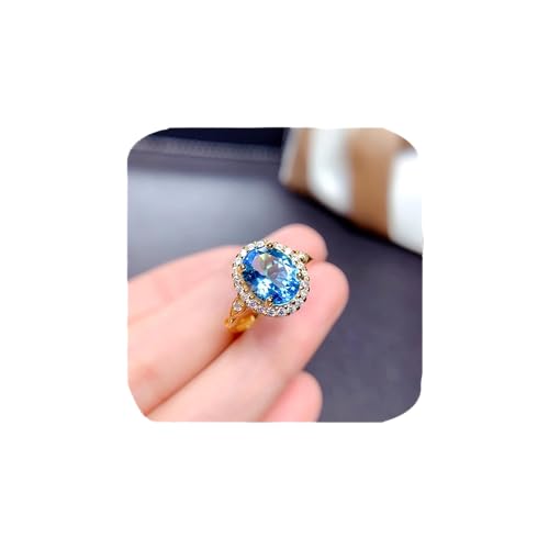 ZCCZJS Ovaler Halo -Ring für Frauen 14K Gold plattiert Ehering Frauen gefälschte Verlobungsring Kubikzirkonia Brautringe Oval Cut CZ Band Geburtssteinring für Mädchen (lila) von ZCCZJS