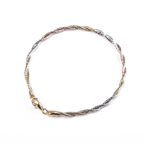 ZCCZJS S925 Silberschmuck einfaches Frauenarmband Italien Farbe Silberstart ZCCZJS S925 Silberschmuck einfaches Frauenarmband Italien Farbe Silberstart von ZCCZJS