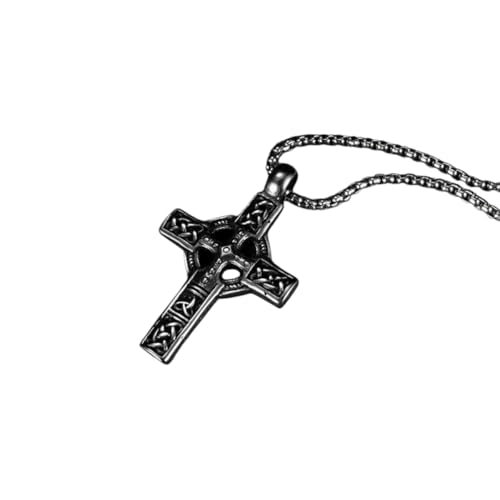 ZCCZJS Schmuck Neue 2025 Ankunft Retro Nordic Celtic Knot Cross Anhänger Halskette Herren Trendy Lucky Amulet für Sie Accessoires Trendy Creative Geschenkgeschenk ZCCZJS Schmuck Neue 2025 Ankunft Retro Nordic Celtic Knot Cross Anhänger Halskette Herren Trendy Lucky Amulet für Sie Accessoires Trendy Creative Geschenkgeschenk von ZCCZJS