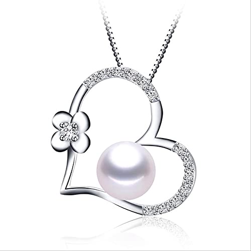 ZCCZJS Süßwasserperlen Anhänger Blumenzirkon Halskette für Frauen feiner Schmuck in China hergestellt ZCCZJS Süßwasserperlen Anhänger Blumenzirkon Halskette für Frauen feiner Schmuck in China hergestellt von ZCCZJS