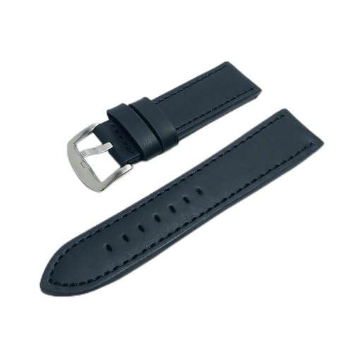 ZCCZJS WatchBandSleather Watch Band Träger 16mm 18mm 20mm 22mm Uhr Accessoires Frauen Männer Kaffee Schwarzgürtel Band von ZCCZJS