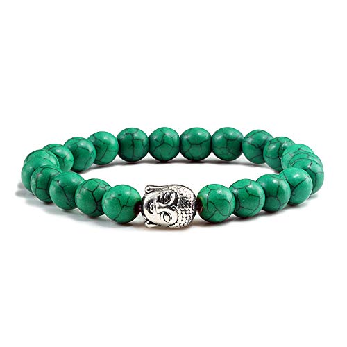 ZCCZJS natürliche Vulkansteinarmbänder Buddha Kopf Perlenarmband Frauen Frauen Verwitterung Paare Entfernung ZCCZJS natürliche Vulkansteinarmbänder Buddha Kopf Perlenarmband Frauen Frauen Verwitterung Paare Entfernung von ZCCZJS