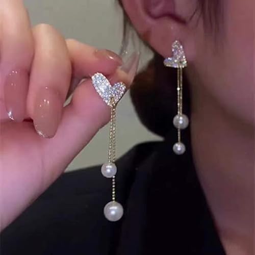 Zirkon eingelegte Form Ohrringe für Frauen Hochzeit Schmuck Geburtstag Geschenke Zirkon eingelegte Form Ohrringe für Frauen Hochzeit Schmuck Geburtstag Geschenke von ZCCZJS