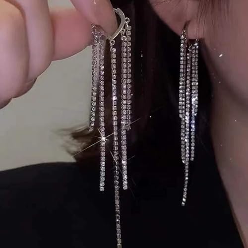 Zirkon eingelegte Form Ohrringe für Frauen Hochzeit Schmuck Geburtstag Geschenke Zirkon eingelegte Form Ohrringe für Frauen Hochzeit Schmuck Geburtstag Geschenke von ZCCZJS