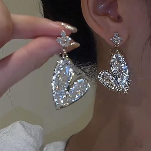 Zirkon eingelegte Form Ohrringe für Frauen Hochzeit Schmuck Geburtstag Geschenke Zirkon eingelegte Form Ohrringe für Frauen Hochzeit Schmuck Geburtstag Geschenke von ZCCZJS