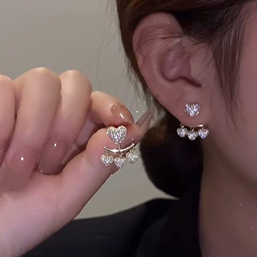 Zirkon eingelegte Form Ohrringe für Frauen Hochzeit Schmuck Geburtstag Geschenke Zirkon eingelegte Form Ohrringe für Frauen Hochzeit Schmuck Geburtstag Geschenke von ZCCZJS