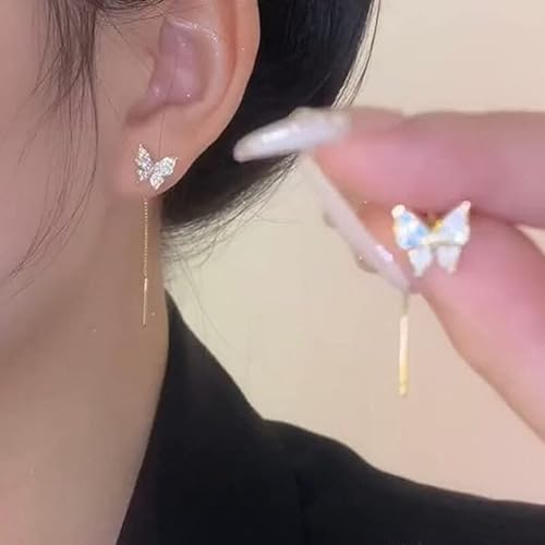 Zirkon eingelegte Form Ohrringe für Frauen Hochzeit Schmuck Geburtstag Geschenke Zirkon eingelegte Form Ohrringe für Frauen Hochzeit Schmuck Geburtstag Geschenke von ZCCZJS