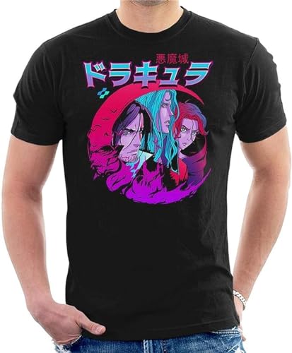 Devils Castle Alucard Trevor Sypha Castlevania Men's T-Shirt Black Black(Large) von ZCSDWC