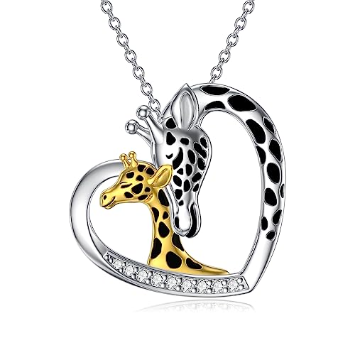 Butterfly Dragonfly Hummingbird Axolotl Bunny Cat Dog Frog Guinea Pig Turtle Highland Cow Horse Wolf Sloth Mermaid Phoenix Unorn Pendant Necklaces Animal Jewellery s for Women von ZCVFROY