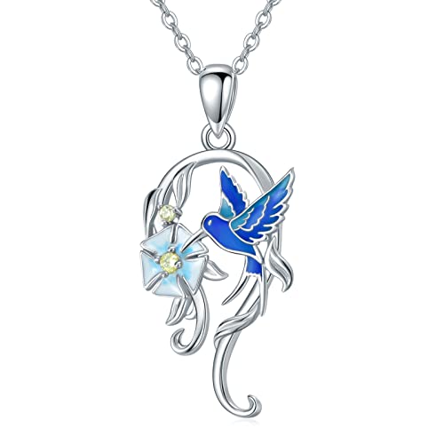 Butterfly Dragonfly Hummingbird Axolotl Bunny Cat Dog Frog Guinea Pig Turtle Highland Cow Horse Wolf Sloth Mermaid Phoenix Unorn Pendant Necklaces Animal Jewellery s for Women von ZCVFROY