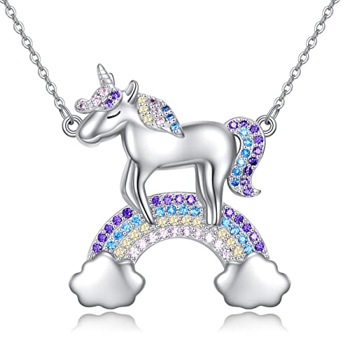 Butterfly Dragonfly Hummingbird Axolotl Bunny Cat Dog Frog Guinea Pig Turtle Highland Cow Horse Wolf Sloth Mermaid Phoenix Unorn Pendant Necklaces Animal Jewellery s for Women von ZCVFROY