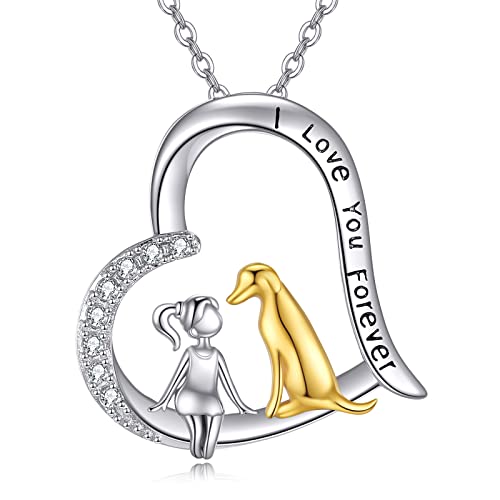 ZCVFROY Animal Dog Cat Dinosuar Elephant Pendant Necklace Cute Animal Jewellery for Women von ZCVFROY