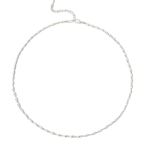 ZCVFROY Necklace Jewellery, Women 1 Plated Shell Bead Vintage Fashion Necklace 18 Inch von ZCVFROY