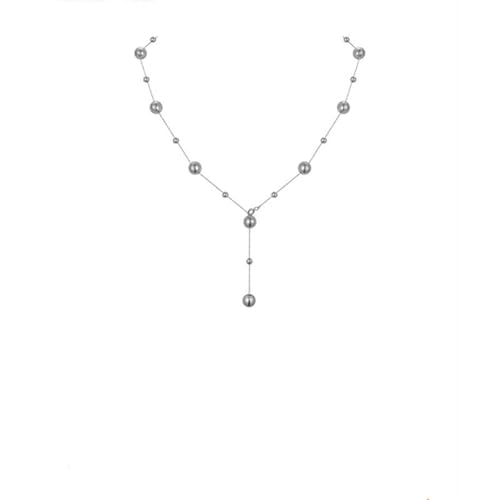 ZCVFROY Necklace for Women, 1 1 Y Pearls Pendant Necklace 22 Inch Jewellery von ZCVFROY