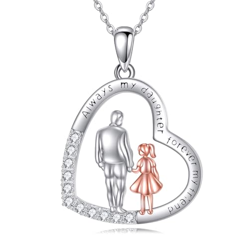 ZCVFROY Vaters Tochter Halskette von ZCVFROY