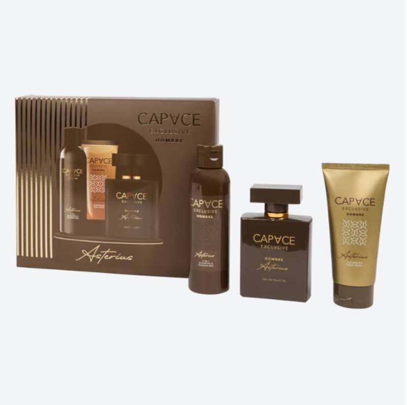 ZD Trading Eau de Toilette Capace Exclusive Homme Geschenkbox Asterius 3-teilig, 3-tlg. von ZD Trading
