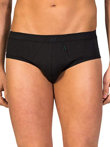 ZD Zero Defects | Herren-Mini-Slip – Sojagarn | Atmungsaktiv und bequem | Größe: M - Farbe: Schwarz von ZD ZERO DEFECTS