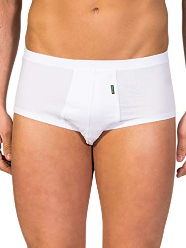 ZD Zero Defects | Offener Slip für Senioren | Weiche ägyptische Baumwolle | Größe: XL - Farbe: Weiß von ZD ZERO DEFECTS