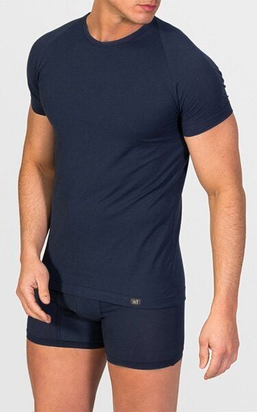 ZD Zero Defects Kurzärmeliges Rundhalsunterhemd aus ägyptischer Baumwolle von ZD Zero Defects