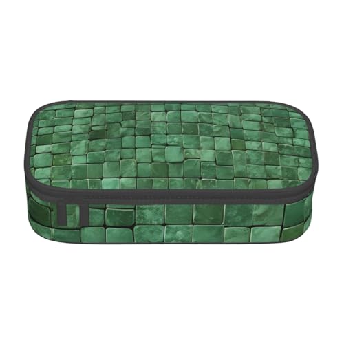 ZDFHKYDY Animal Prints Große Kapazität Büro Federmäppchen für Erwachsene, tragbare Schreibwarentasche für Stifte, Marker und Zubehör – 21 x 9,5 x 5 cm, Alligatorhaut., Einheitsgröße, Taschen-Organizer von ZDFHKYDY