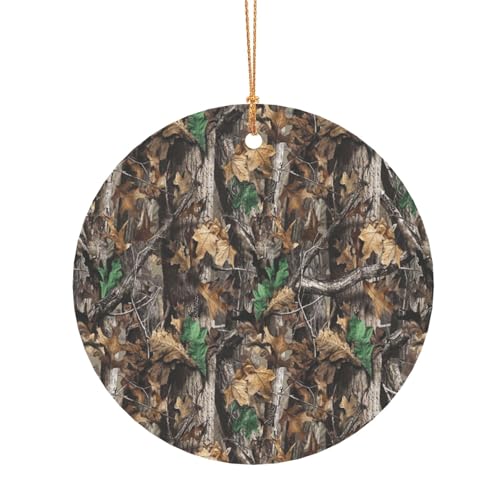 ZDFHKYDY Cold Tree Camouflage-Druck, runde Aluminium-Anhänger, doppelseitiger Druck, vorgebohrtes Loch für Bastelarbeiten und Veranstaltungen., 8 cm, Aluminium ZDFHKYDY Cold Tree Camouflage-Druck, runde Aluminium-Anhänger, doppelseitiger Druck, vorgebohrtes Loch für Bastelarbeiten und Veranstaltungen., 8 cm, Aluminium von ZDFHKYDY