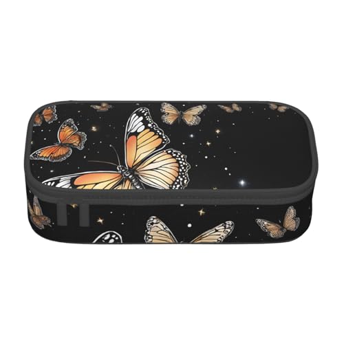 ZDFHKYDY Coral Reef Große Kapazität Büro Federmäppchen für Erwachsene, tragbare Schreibwarentasche für Stifte, Marker und Zubehör – 21 x 9,5 x 5 cm, Schmetterling, Einheitsgröße, Taschen-Organizer ZDFHKYDY Coral Reef Große Kapazität Büro Federmäppchen für Erwachsene, tragbare Schreibwarentasche für Stifte, Marker und Zubehör – 21 x 9,5 x 5 cm, Schmetterling, Einheitsgröße, Taschen-Organizer von ZDFHKYDY