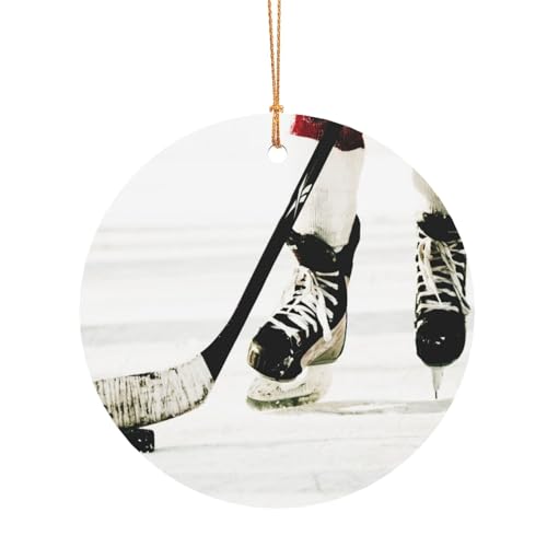 ZDFHKYDY Eishockey-Muster – Bedrucken Sie individuelle runde Aluminium-Anhänger, doppelseitiger Druck, vorgebohrtes Loch für Bastelarbeiten und Veranstaltungen., 8 cm, Aluminium ZDFHKYDY Eishockey-Muster – Bedrucken Sie individuelle runde Aluminium-Anhänger, doppelseitiger Druck, vorgebohrtes Loch für Bastelarbeiten und Veranstaltungen., 8 cm, Aluminium von ZDFHKYDY