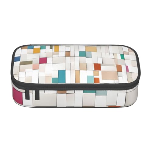 ZDFHKYDY Federmäppchen mit Flagge der Freiheitsstatue, großes Fassungsvermögen, Büro-Federmäppchen für Erwachsene, tragbare Schreibwarentasche für Stifte, Marker und Zubehör, 21 x 9,5 x 5 cm ZDFHKYDY Federmäppchen mit Flagge der Freiheitsstatue, großes Fassungsvermögen, Büro-Federmäppchen für Erwachsene, tragbare Schreibwarentasche für Stifte, Marker und Zubehör, 21 x 9,5 x 5 cm von ZDFHKYDY