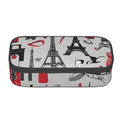 ZDFHKYDY Federmäppchen mit französischer Bulldogge, großes Fassungsvermögen, für Erwachsene, tragbare Schreibwarentasche für Stifte, Marker und Zubehör, 21 x 9,5 x 5 cm, French Fashion Model Frettchen ZDFHKYDY Federmäppchen mit französischer Bulldogge, großes Fassungsvermögen, für Erwachsene, tragbare Schreibwarentasche für Stifte, Marker und Zubehör, 21 x 9,5 x 5 cm, French Fashion Model Frettchen von ZDFHKYDY