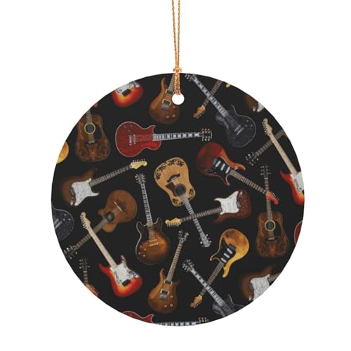 ZDFHKYDY Gitarren – Bedrucken Sie individuelle runde Aluminium-Anhänger, doppelseitiger Druck, vorgebohrtes Loch für Bastelarbeiten und Veranstaltungen., 10 cm, Aluminium ZDFHKYDY Gitarren – Bedrucken Sie individuelle runde Aluminium-Anhänger, doppelseitiger Druck, vorgebohrtes Loch für Bastelarbeiten und Veranstaltungen., 10 cm, Aluminium von ZDFHKYDY