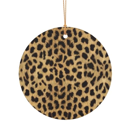 ZDFHKYDY Leopardenmuster – individueller runder Aluminium-Anhänger – doppelseitiger Druck, vorgebohrtes Loch für Bastelarbeiten und Veranstaltungen., 8 cm, Aluminium ZDFHKYDY Leopardenmuster – individueller runder Aluminium-Anhänger – doppelseitiger Druck, vorgebohrtes Loch für Bastelarbeiten und Veranstaltungen., 8 cm, Aluminium von ZDFHKYDY