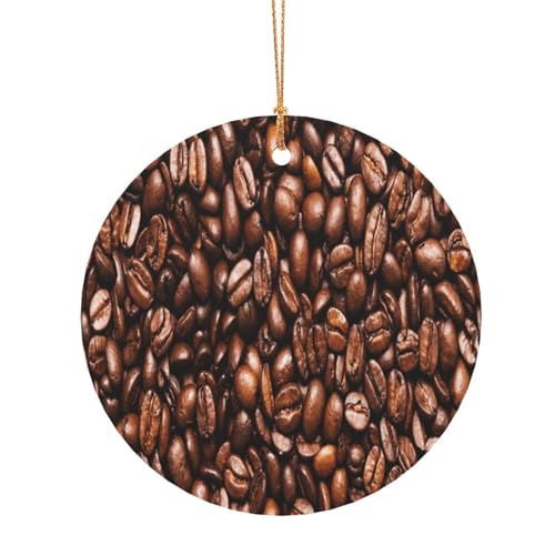 ZDFHKYDY Lustige geröstete Kaffeebohnen – bedruckter runder Aluminium-Anhänger – doppelseitiger Druck, vorgebohrtes Loch zum Basteln und für Veranstaltungen., 8 cm, Aluminium ZDFHKYDY Lustige geröstete Kaffeebohnen – bedruckter runder Aluminium-Anhänger – doppelseitiger Druck, vorgebohrtes Loch zum Basteln und für Veranstaltungen., 8 cm, Aluminium von ZDFHKYDY