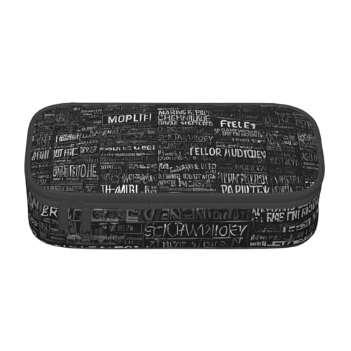 ZDFHKYDY Magic Book Große Kapazität Büro Federmäppchen für Erwachsene, tragbare Schreibwarentasche für Stifte, Marker und Zubehör – 21 x 9,5 x 5 cm, Programmiercode, Einheitsgröße, Taschen-Organizer von ZDFHKYDY