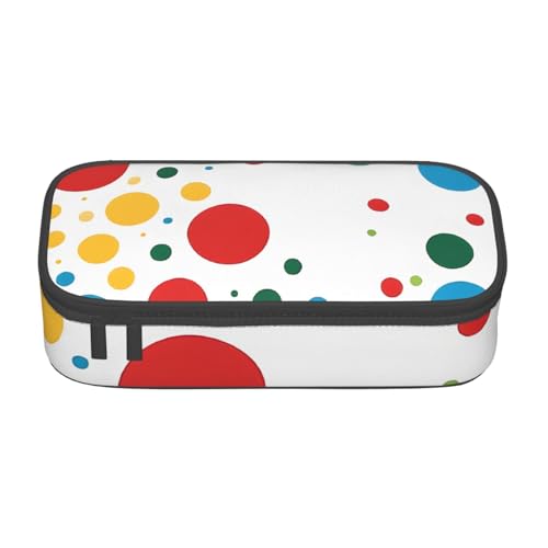 ZDFHKYDY Magic Book Große Kapazität Büro Federmäppchen für Erwachsene, tragbare Schreibwarentasche für Stifte, Marker und Zubehör – 21 x 9,5 x 5 cm, Twister Polka Dots, Einheitsgröße ZDFHKYDY Magic Book Große Kapazität Büro Federmäppchen für Erwachsene, tragbare Schreibwarentasche für Stifte, Marker und Zubehör – 21 x 9,5 x 5 cm, Twister Polka Dots, Einheitsgröße von ZDFHKYDY