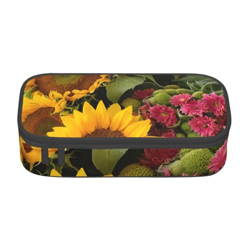 ZDFHKYDY Monkey Federmäppchen mit großer Kapazität, für Erwachsene, tragbare Schreibwarentasche für Stifte, Marker und Zubehör, 21 x 9,5 x 5 cm, Gelbe Sonnenblumen, Einheitsgröße, Taschen-Organizer ZDFHKYDY Monkey Federmäppchen mit großer Kapazität, für Erwachsene, tragbare Schreibwarentasche für Stifte, Marker und Zubehör, 21 x 9,5 x 5 cm, Gelbe Sonnenblumen, Einheitsgröße, Taschen-Organizer von ZDFHKYDY