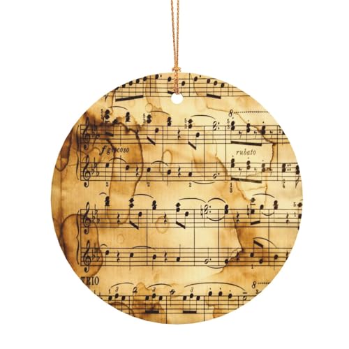 ZDFHKYDY Musiknoten-Druck – Drucken Sie individuelle runde Aluminium-Anhänger, doppelseitiger Druck, vorgebohrtes Loch für Bastelarbeiten und Veranstaltungen., 10 cm, Aluminium ZDFHKYDY Musiknoten-Druck – Drucken Sie individuelle runde Aluminium-Anhänger, doppelseitiger Druck, vorgebohrtes Loch für Bastelarbeiten und Veranstaltungen., 10 cm, Aluminium von ZDFHKYDY