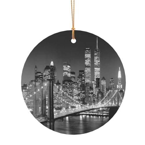ZDFHKYDY New York – Bedruckte runde Aluminium-Anhänger, doppelseitiger Druck, vorgebohrtes Loch für Bastelarbeiten und Veranstaltungen., 10 cm, Aluminium ZDFHKYDY New York – Bedruckte runde Aluminium-Anhänger, doppelseitiger Druck, vorgebohrtes Loch für Bastelarbeiten und Veranstaltungen., 10 cm, Aluminium von ZDFHKYDY