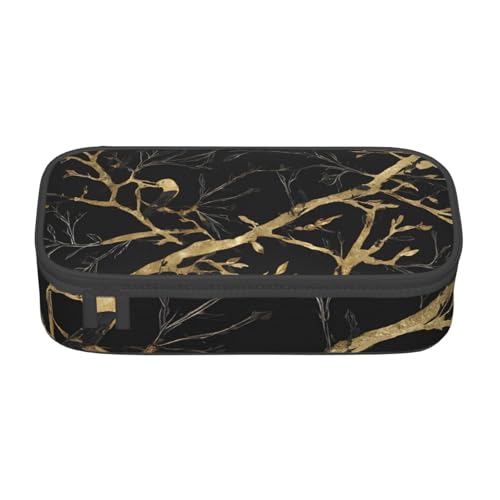 ZDFHKYDY Niedliches Kaninchen-Federmäppchen mit großem Fassungsvermögen für Erwachsene, tragbare Schreibwarentasche für Stifte, Marker und Zubehör, 21 x 9,5 x 5 cm, Schwarzer und goldener Marmorvogel ZDFHKYDY Niedliches Kaninchen-Federmäppchen mit großem Fassungsvermögen für Erwachsene, tragbare Schreibwarentasche für Stifte, Marker und Zubehör, 21 x 9,5 x 5 cm, Schwarzer und goldener Marmorvogel von ZDFHKYDY
