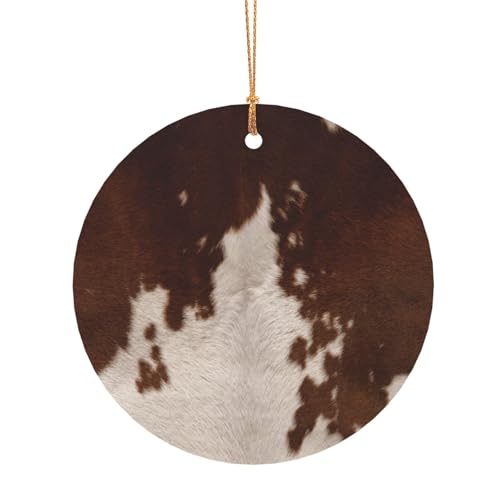 ZDFHKYDY Rotbraunes Rindsleder, runder Aluminium-Anhänger, doppelseitiger Druck, vorgebohrtes Loch für Bastelarbeiten und Veranstaltungen., 10 cm, Aluminium ZDFHKYDY Rotbraunes Rindsleder, runder Aluminium-Anhänger, doppelseitiger Druck, vorgebohrtes Loch für Bastelarbeiten und Veranstaltungen., 10 cm, Aluminium von ZDFHKYDY