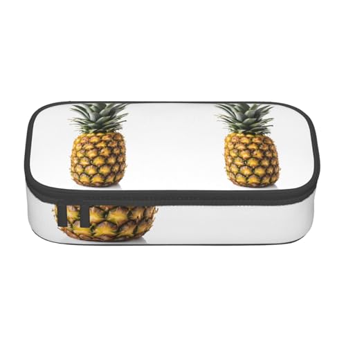 ZDFHKYDY Rote und schwarze Rose große Kapazität Büro Federmäppchen für Erwachsene, tragbare Schreibwarentasche für Stifte, Marker und Zubehör – 21 x 9,5 x 5 cm, Ananasmuster, Einheitsgröße ZDFHKYDY Rote und schwarze Rose große Kapazität Büro Federmäppchen für Erwachsene, tragbare Schreibwarentasche für Stifte, Marker und Zubehör – 21 x 9,5 x 5 cm, Ananasmuster, Einheitsgröße von ZDFHKYDY