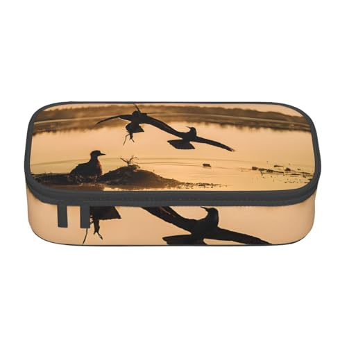 ZDFHKYDY Rote und schwarze Rose große Kapazität Büro Federmäppchen für Erwachsene, tragbare Schreibwarentasche für Stifte, Marker und Zubehör – 21 x 9,5 x 5 cm, Ölgemälde Ente, Einheitsgröße ZDFHKYDY Rote und schwarze Rose große Kapazität Büro Federmäppchen für Erwachsene, tragbare Schreibwarentasche für Stifte, Marker und Zubehör – 21 x 9,5 x 5 cm, Ölgemälde Ente, Einheitsgröße von ZDFHKYDY