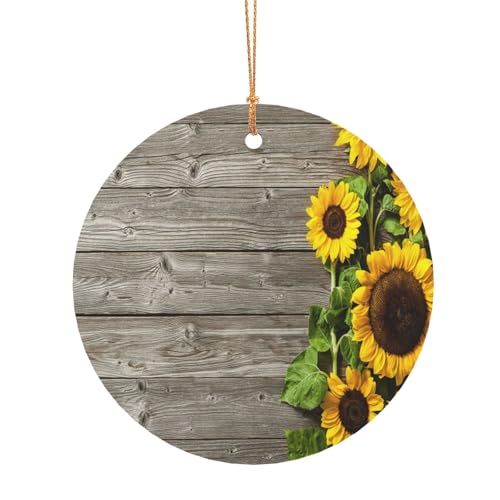 ZDFHKYDY Sonnenblumen-Druck mit Pflanzenmotiv: Individuelle runde Aluminium-Anhänger, doppelseitiger Druck, vorgebohrtes Loch für Bastelarbeiten und Veranstaltungen., 8 cm, Aluminium ZDFHKYDY Sonnenblumen-Druck mit Pflanzenmotiv: Individuelle runde Aluminium-Anhänger, doppelseitiger Druck, vorgebohrtes Loch für Bastelarbeiten und Veranstaltungen., 8 cm, Aluminium von ZDFHKYDY