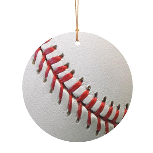 ZDFHKYDY Sportball-Baseball-Druck, individuelle runde Aluminium-Anhänger, doppelseitiger Druck, vorgebohrtes Loch für Bastelarbeiten und Veranstaltungen., 10 cm, Aluminium ZDFHKYDY Sportball-Baseball-Druck, individuelle runde Aluminium-Anhänger, doppelseitiger Druck, vorgebohrtes Loch für Bastelarbeiten und Veranstaltungen., 10 cm, Aluminium von ZDFHKYDY
